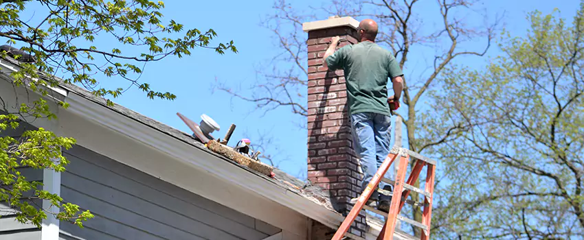 Vinyl and PVC Chimney Flashing Installation in Hamilton, ON